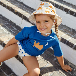 T-shirt de bain anti-uv bébé - Lassig - Chameau