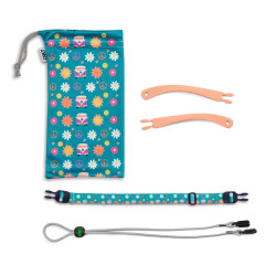 accesoires de Lunettes soleil bébé - Pti'loup Boutchou - Altitude Eyewear - Pêche / Hippy