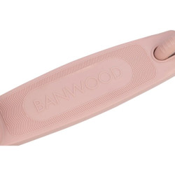 planche en diagonale de Trotinette Vélo Enfant Eco - Banwood - Dusty Rose