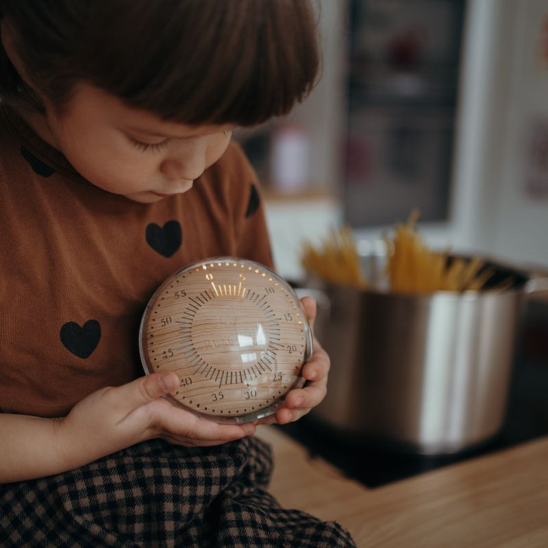 Minuteur Visuel Pour Enfants – Compte à Rebours Silencieux – Gestion Du Temps Devoirs, Jeux, Cuisine (10,3x4,5 Cm)