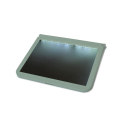 face noire vierge de Tablette lumineuse pour enfant - Kidydraw Pro - Kidywolf