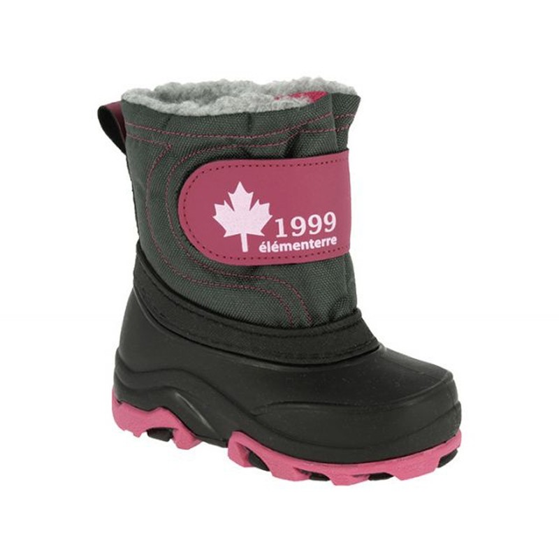 Bottes neige bébé Elementerre Albox - Rose