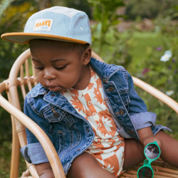 Casquette enfant five panel anti-UV -
