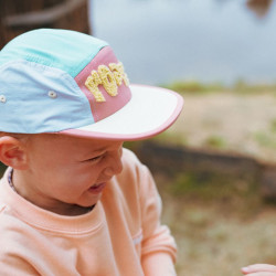 Casquette enfant five panel anti-UV -