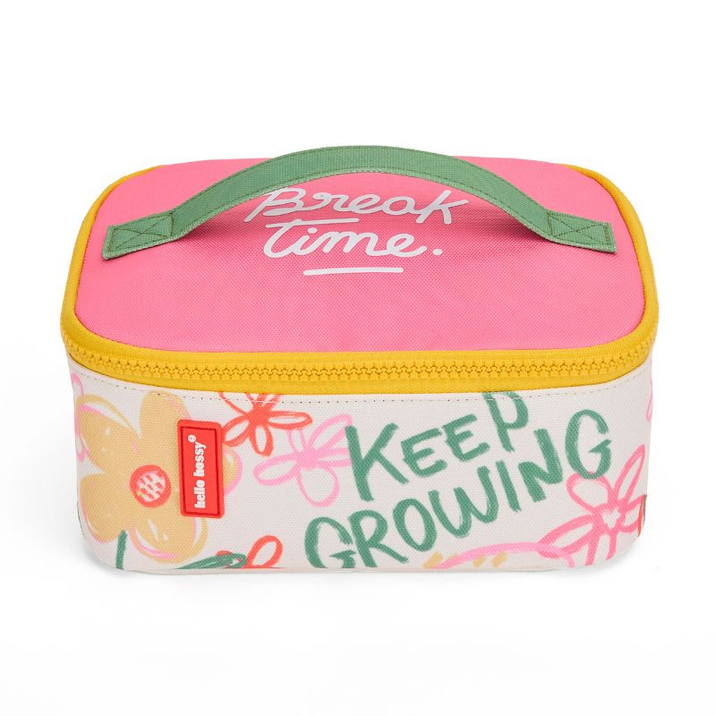 Lunch Bag Hello Hossy - Flower Artwork