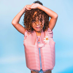 fille avec Gilet de sauvetage 1-2 ans pour la natation Swim Essentials - Daisy Flower