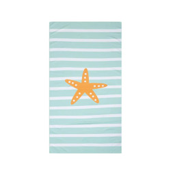 Serviette de bain enfant en microfibre 170 x 90 cm - Swim Essentials - Stars