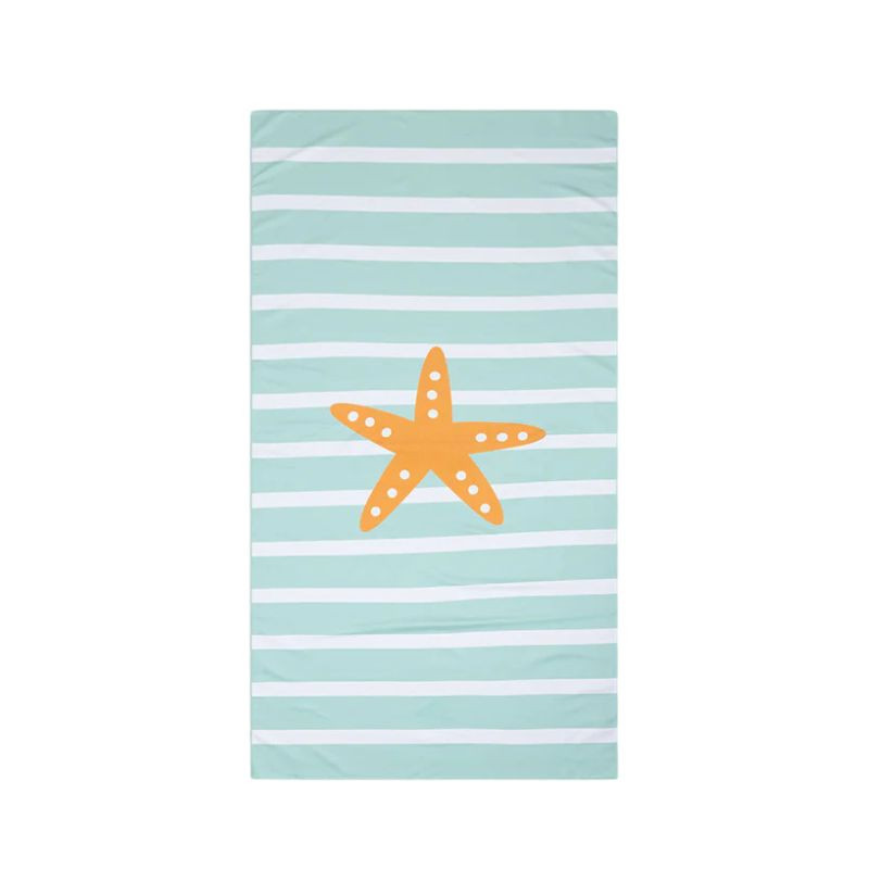 Serviette de bain enfant en microfibre 170 x 90 cm - Swim Essentials - Stars