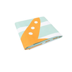 Serviette de bain enfant en microfibre 170 x 90 cm - Swim Essentials - Stars pliée