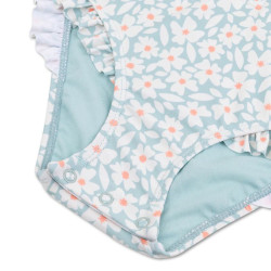 gros plan de Maillot de bain protecteur enfant - Anti UV manches longues - Swim Essentials - Florish