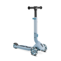 Trottinette pliable pour les enfants : la Puky Push - Puky - Artic Bleu de profil