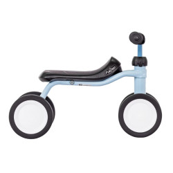 Porteur spécial bébé dès 1 an : le Pukylino - Puky - Retro Blue  de côté