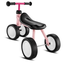 Porteur spécial bébé dès 1 an : le Pukylino - Puky - Retro Rose de dos
