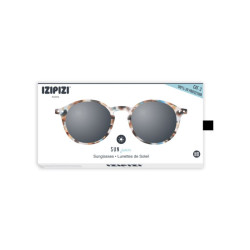 boite de  Lunettes de soleil pour les enfants - D Sun Junior d’Izipizi - Blue Tortoise