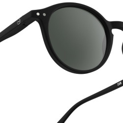 gros plan de Lunettes de soleil adultes - D Sun d’Izipizi - Black