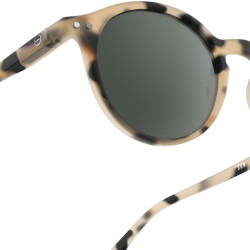 zoom sur Lunettes de soleil adultes - D Sun d’Izipizi - Light Tortoise