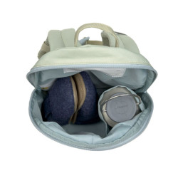 intérieur de Sac à dos crèche -Tiny Outdoor - Lässig - Nuage / Kaki clair