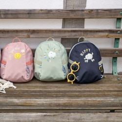 Sac à dos crèche -Tiny Outdoor - Lässig - Nuage / Kaki clair  et autres coloris