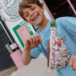 jeune garçon qui porte Petit sac Banane - Hello Hossy - San Francisco