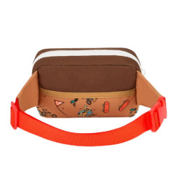 Petit sac Banane rectangulaire - Hello Hossy - Mascots Ride de dos