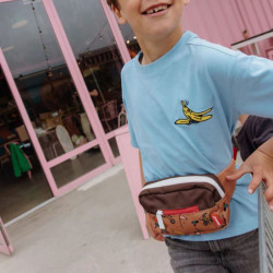 enfant avec Petit sac Banane rectangulaire - Hello Hossy - Mascots Ride