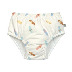 Maillot de bain couche LASSIG -  Planches de surf / écru