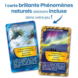 carte brillante de Petit jeu de société - Défis Nature Constellations -  Bioviva