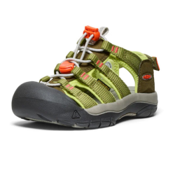 Sandales de randonnée enfant - Keen - Newport Boundless - Dark Olive / Scarlet Ibis