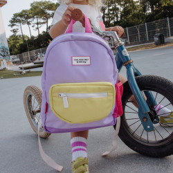 Sac à dos - Hello - Mini Mauve