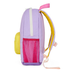 Sac à dos - Hello Hossy - Mini Mauve ecole
