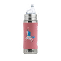 Biberon inox à bec évolutif - 325 ml - Pura - Licorne