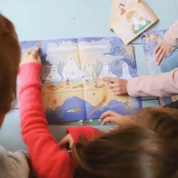 enfants avec Chasse aux trésors pour enfants L’enquête anniversaire - En Cavale