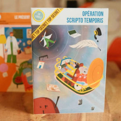 Activité de vacances pour les enfants l’enquête de 7 jours Voyage dans le temps - En Cavale détail
