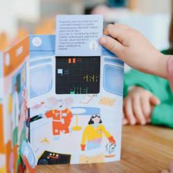case à ouvrir de Activité de vacances pour les enfants l’enquête de 7 jours Voyage dans le temps - En Cavale