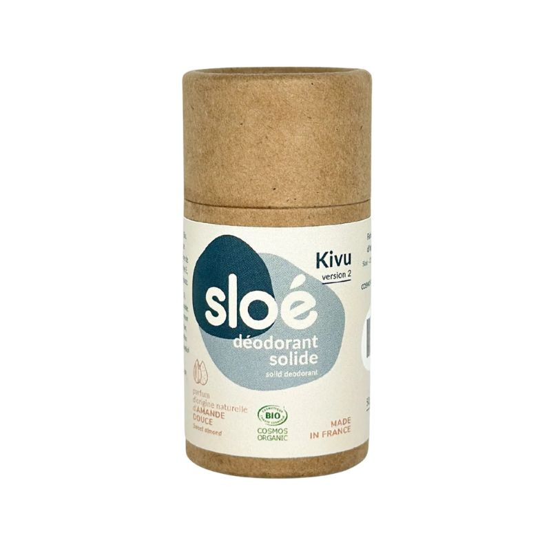 Déodorant solide en stick de 50 ml Kivu - Sloé - Amande douce