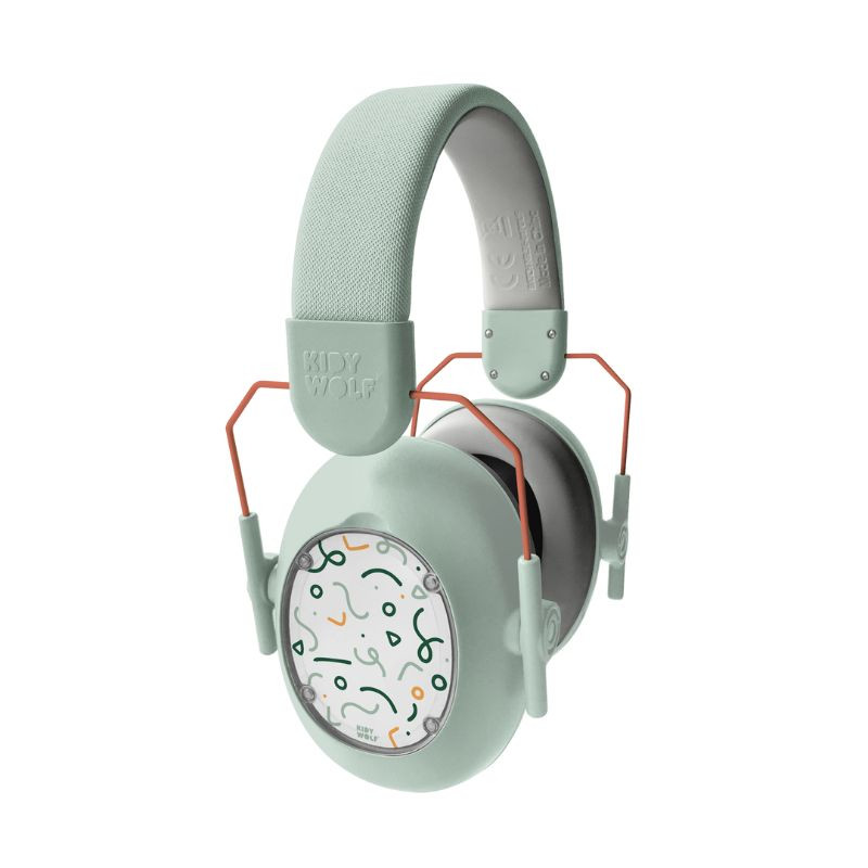 Casque antibruit Kidynoise - Kidywolf - Vert personnalisé