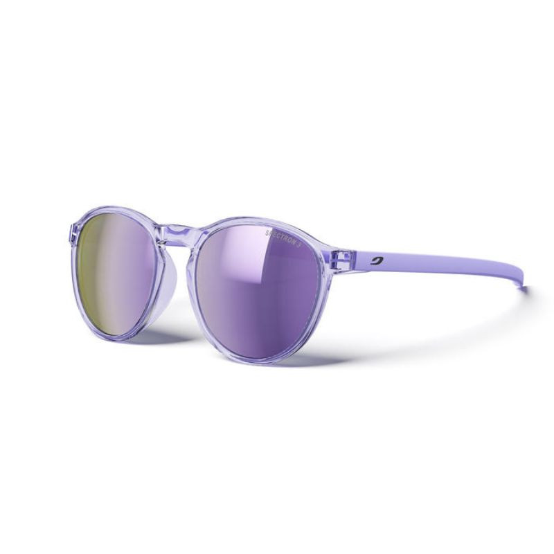 Lunettes de soleil pour enfants Joliet - Julbo - Violet Translucide Brillant / Violet Mat de côté