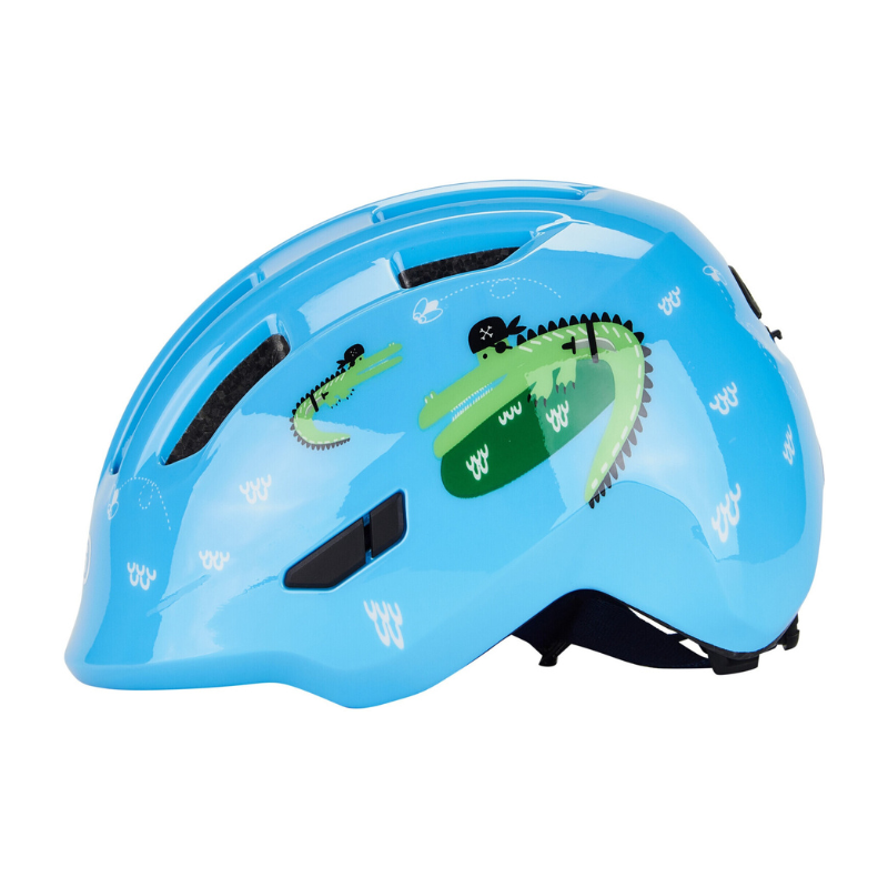 Casque Vélo Enfant ABUS Smiley 3.0 Olympique De Marseille - Pour 3 à 8 Ans - Design Officiel OM, Réglable Et Aéré