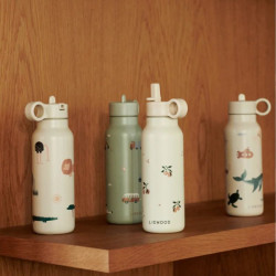 Gourde Liewood inox et isotherme Falk - 350ml - Sea creature