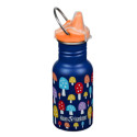 Kid Kanteen 350 ml en Inox - bouchon Sippy - Mushrooms