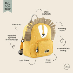 Petit sac à dos enfant - Trixie - Lion avec description