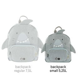 grand et Petit sac à dos enfant - Trixie - Requin