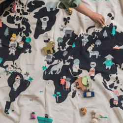Sac à jouet Play and Go - Worldmap zoom