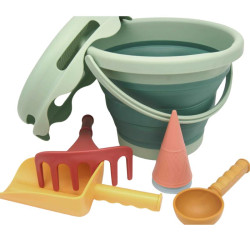 Set de 7 jeux de plage bioplastic - Compactoys détails