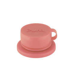 Bouchon paille de sport - Pura - Rose fermé
