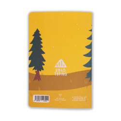 Carnet de voyage - Roadtyping - Campfire Stories de dos