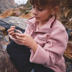 Polaire enfant - Columbia - Pink gum / Fig