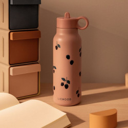 Gourde Liewood inox et isotherme Falk - 350ml - Berry / Pale