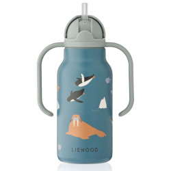 Gourde bébé Liewood - Kimmie 250 ml - Arctic Sea