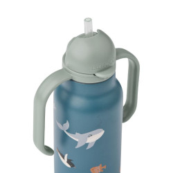 Gourde bébé Liewood - Kimmie 250 ml - Arctic Sea / Ocean